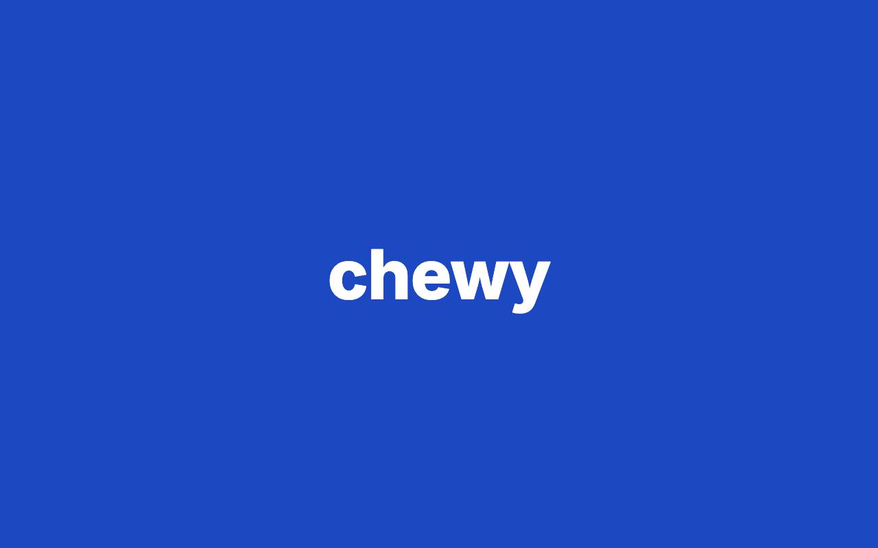 Chewy website preview