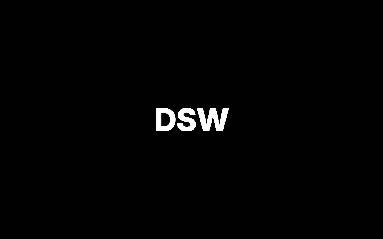 DSW website preview