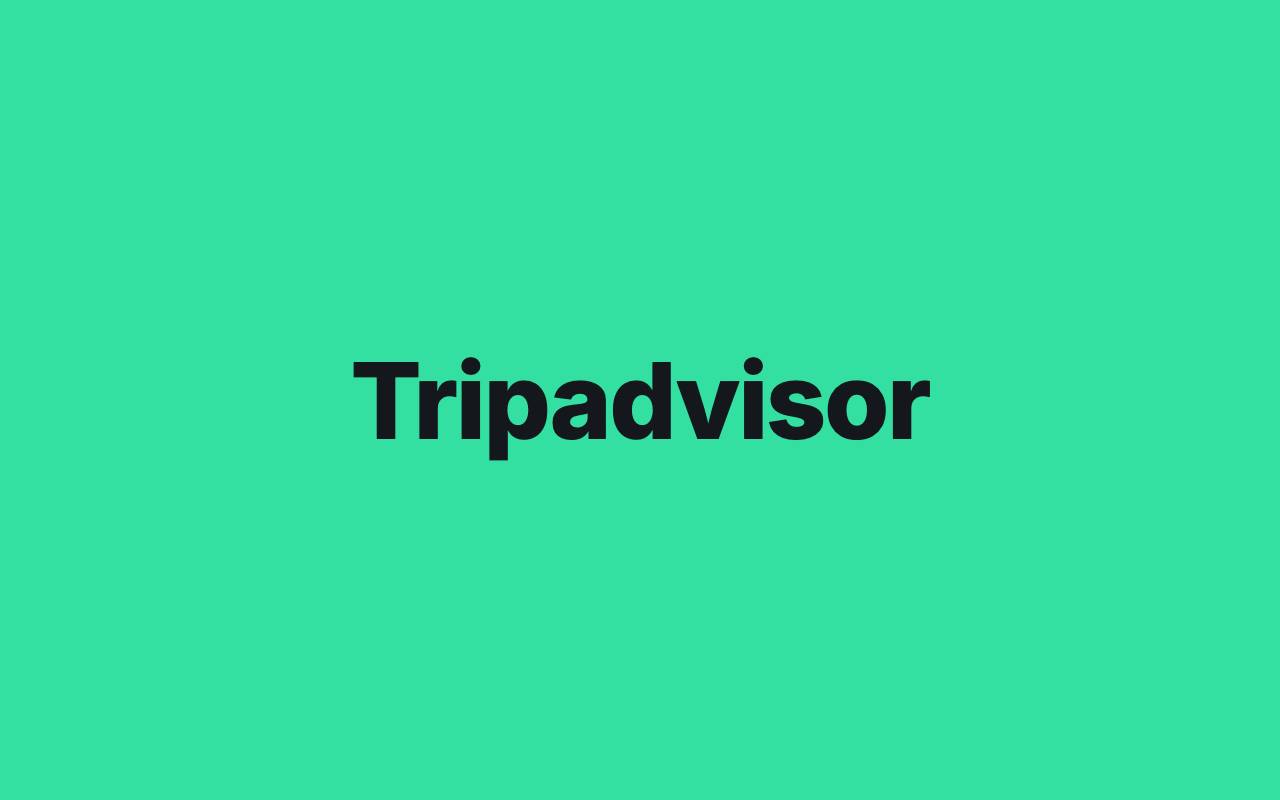 Tripadvisor website preview