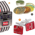 Circuit Board Cufflinks, Tie Tacks & More