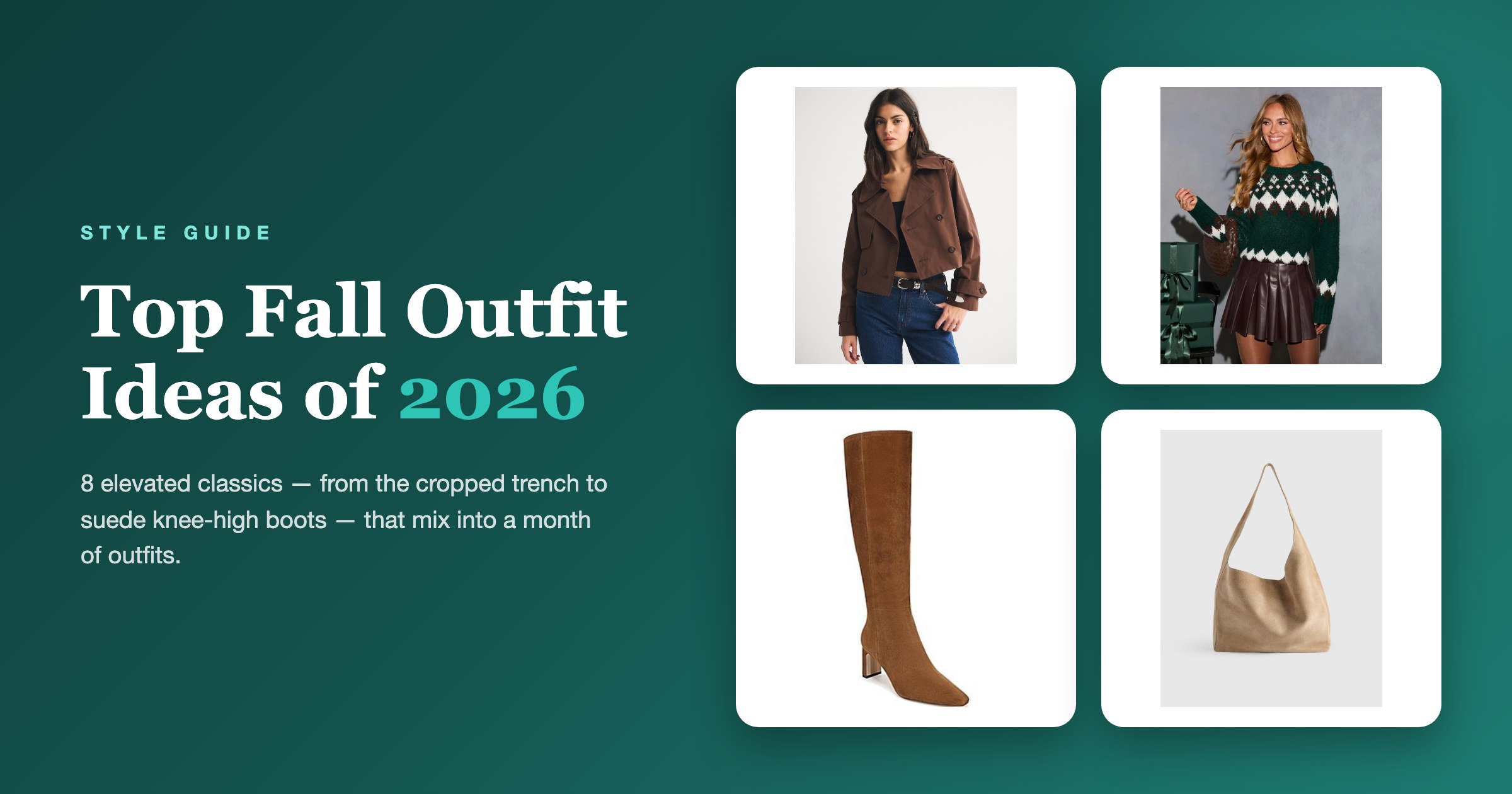 Top Fall Outfit Ideas 2026