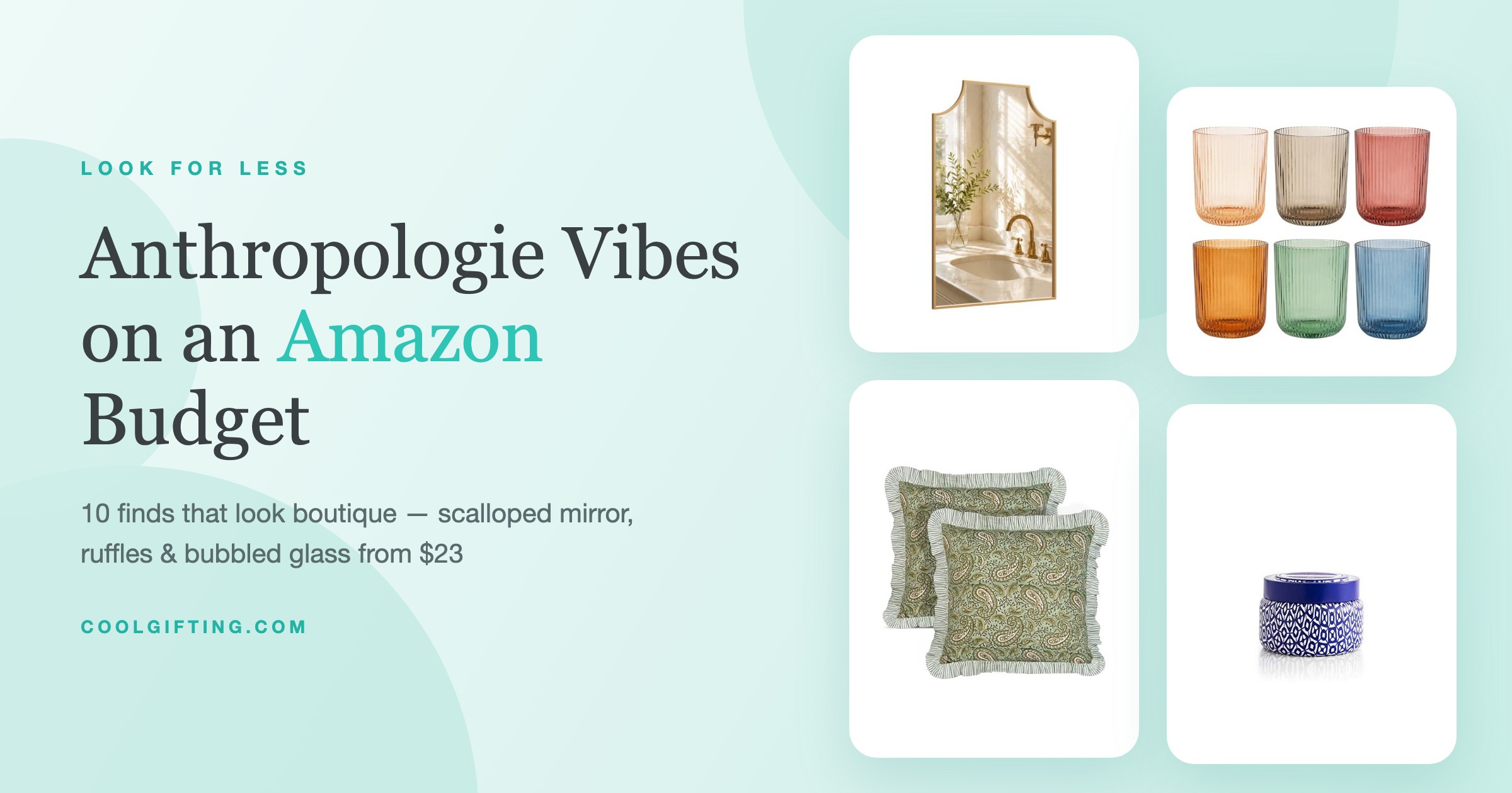 Anthropologie Vibes on an Amazon Budget: 10 Finds That Look Boutique