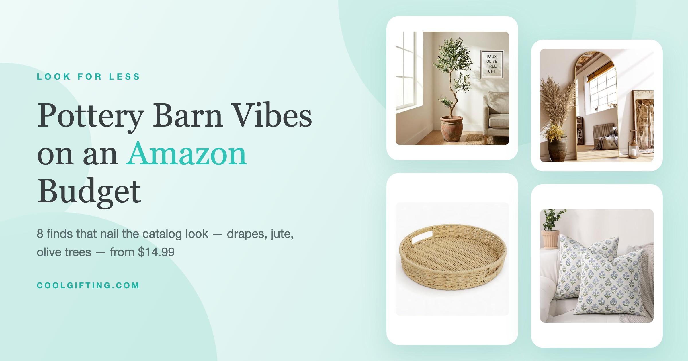 Pottery Barn Look for Less: 8 Amazon & Target Dupes That Nail the Look