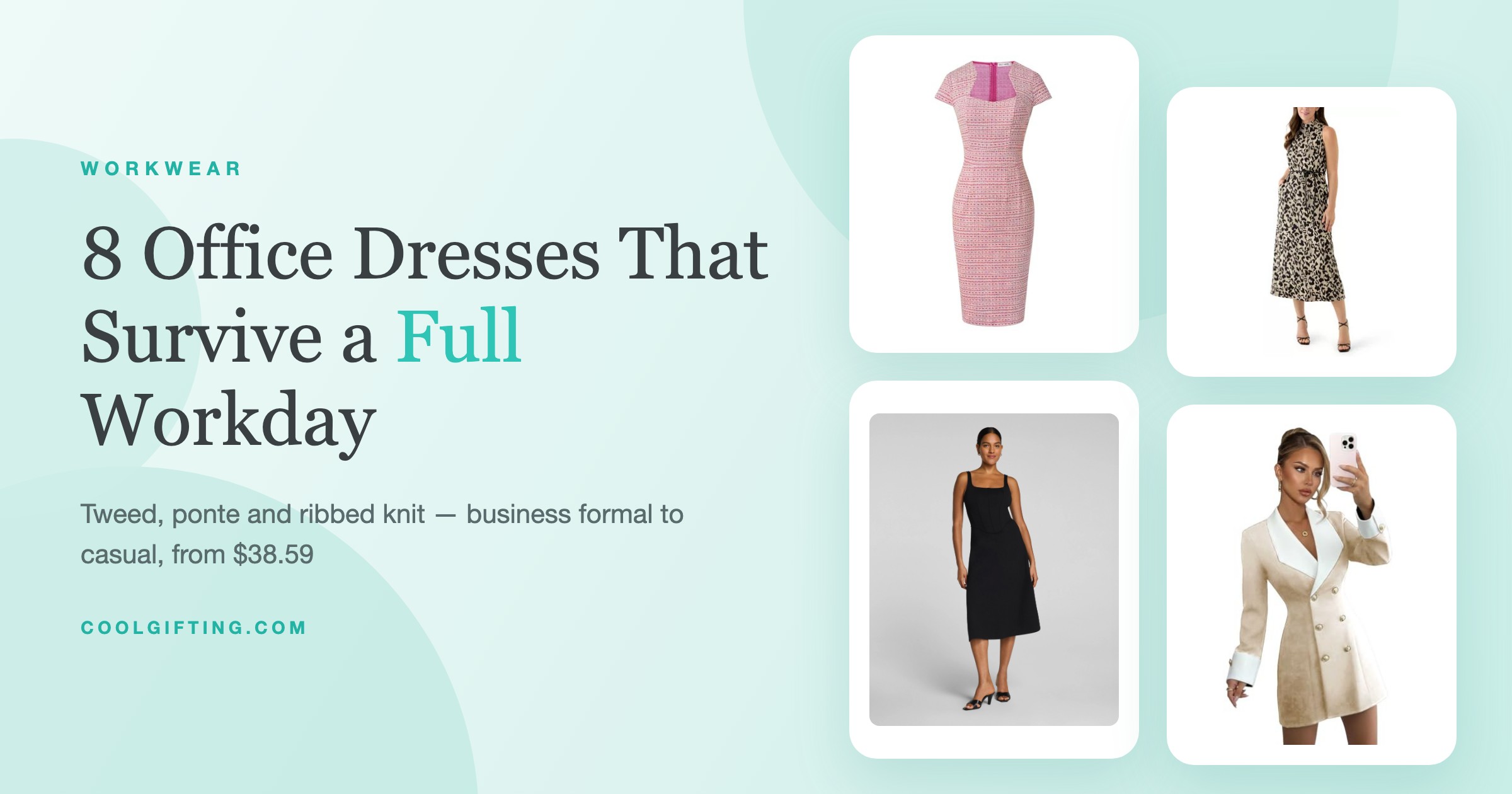 8 Office Dresses That Actually Survive a Full Workday