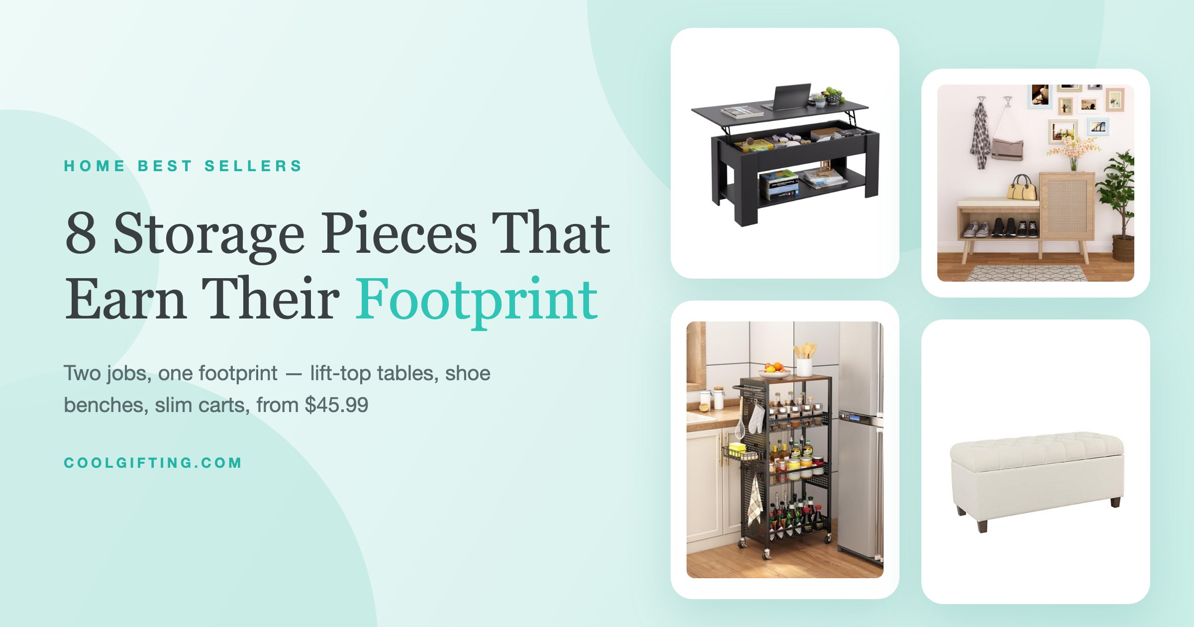 8 Storage Pieces That Earn Their Footprint in a Small Home