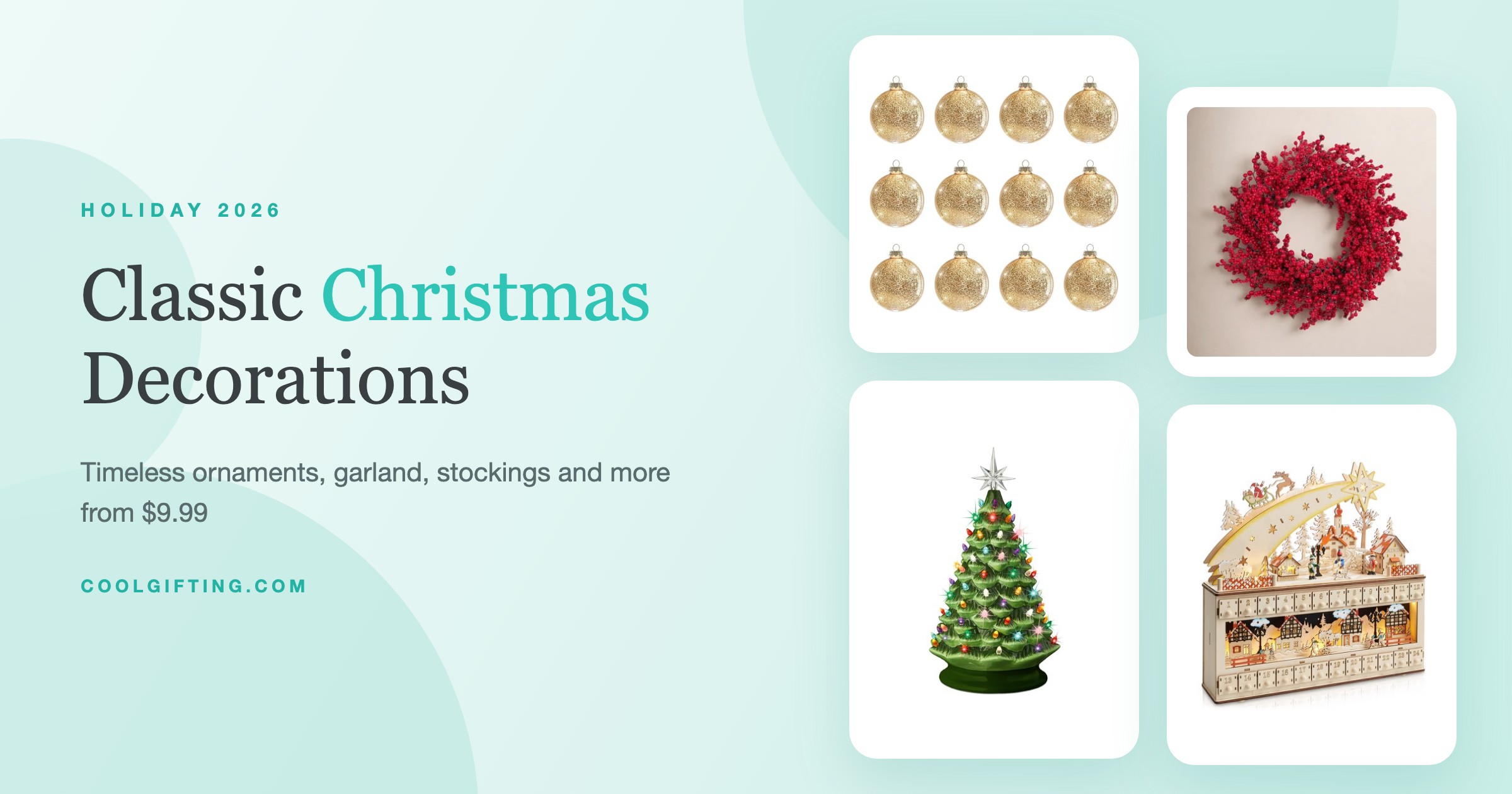 Classic Christmas Decorations 2026: Timeless Pieces Worth Buying Once